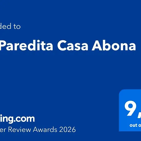 Дом отдыха La Paredita Casa Abona El Tanque